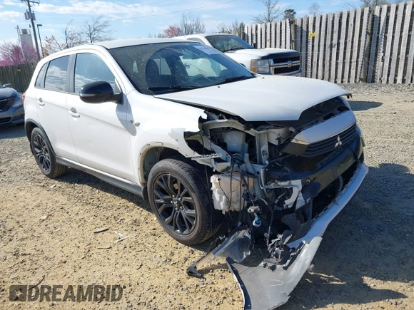2017 Mitsubishi Outlander Sport ES 2.0 with VIN JA4AR3AU9HZ068585, listed as a IAAI auction lot 41914883 with 173,378 mi miles. Bid and sale history available at carsss.com. Image 1.