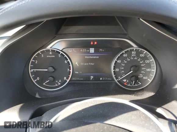 2019 Nissan Murano SL z VIN 5N1AZ2MJ3KN138738, wystawiony jako Copart lot #50719705 z przebiegiem 38 219 mil mil oraz Szkoda całkowita • Salvage title. Historia ofert i sprzedaży dostępna na DreamBid. Obrazek 9.