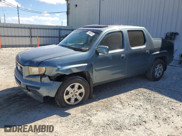 2008 Honda Ridgeline RTL with VIN 2HJYK16528H515459, listed as a Copart auction lot 76568374 with 304,218 mi miles and Salvage Title. Bid and sale history available at carsss.com. Image 1.