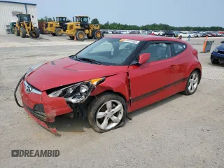 2012 Hyundai Veloster w/Gray Int z VIN KMHTC6AD2CU067832, wystawiony jako Copart lot #59491655 z przebiegiem 90 487 mil mil oraz Czysty tytuł • Clean title. Historia ofert i sprzedaży dostępna na DreamBid. Obrazek 1.