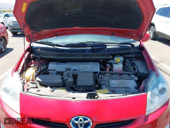 2011 Toyota Prius I with VIN JTDKN3DU9B1448680, listed as a IAAI auction lot 42212928 with 157,250 mi miles and . Bid and sale history available at DreamBid. Image 10.