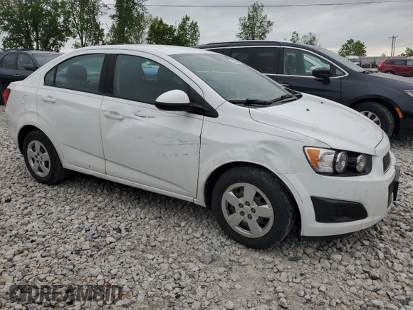 2015 Chevrolet Sonic LS with VIN 1G1JA5SH4F4165108, listed as a Copart auction lot 57299985 with 117,669 mi miles and Clean title. Bid and sale history available at DreamBid. Image 4.