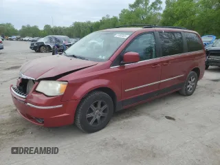 2010 Chrysler Town & Country Touring Plus with VIN 2A4RR8D18AR442282, listed as a Copart auction lot 51805924 with 172,704 mi miles and Salvage Title. Bid and sale history available at DreamBid. Image 1.