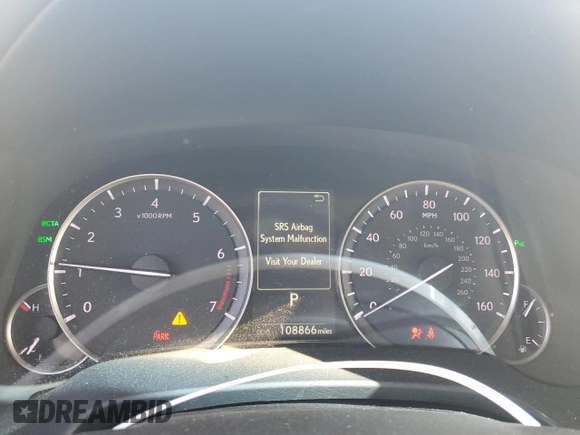 2019 Lexus RX 350 z VIN 2T2ZZMCA0KC137257, wystawiony jako Copart lot #52742745 z przebiegiem 108 866 mil mil oraz Szkoda całkowita • Salvage title. Historia ofert i sprzedaży dostępna na DreamBid. Obrazek 9.