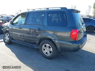 2003 Honda Pilot EX with VIN 2HKYF18633H599550, listed as a IAAI auction lot 41813549 with 242,103 mi miles. Bid and sale history available at carsss.com. Image 3.