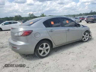2013 Mazda 3 i SV with VIN JM1BL1TF9D1758005, listed as a Copart auction lot 54146045 with 218,099 mi miles and Salvage title. Bid and sale history available at DreamBid. Image 3.