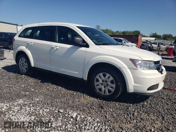 2015 Dodge Journey American Value with VIN 3C4PDCAB4FT531380, listed as a Copart auction lot 53103135 with 164,802 mi miles and Salvage Title. Bid and sale history available at DreamBid. Image 4.