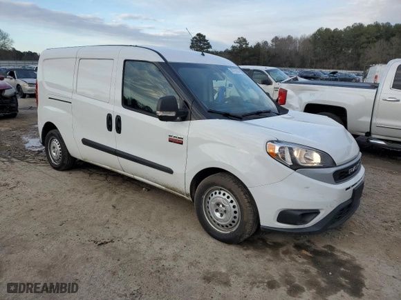 2022 Ram ProMaster City Cargo Van Tradesman with VIN ZFBHRFAB3N6W97067, listed as a Copart auction lot 88755525 with 170,938 mi miles and Salvage Title. Bid and sale history available at carsss.com. Image 4.