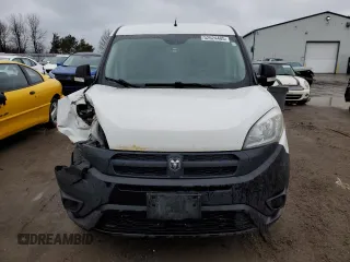 2015 Ram ProMaster City Cargo with VIN ZFBERFCT7F6A09438, listed as a Copart auction lot 52624485 with 327,533 mi miles and Salvage Title. Bid and sale history available at DreamBid. Image 5.