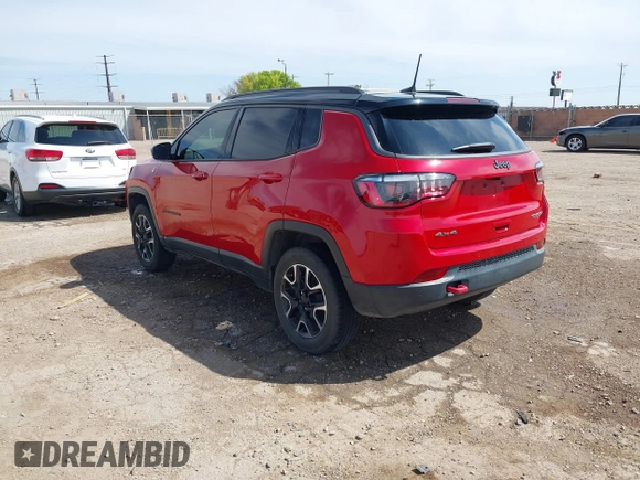 2021 Jeep Compass Trailhawk с VIN 3C4NJDDB2MT579104, выставлен на аукционе IAAI как лот 41922575 с пробегом 45 514 миль миль и . История ставок и продаж доступна на DreamBid. Изображение 3.