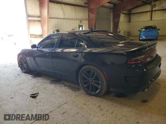 2019 Dodge Charger Scat Pack with VIN 2C3CDXGJ3KH553415, listed as a Copart auction lot 51308405 with 110,860 mi miles and Salvage Title. Bid and sale history available at DreamBid. Image 2.