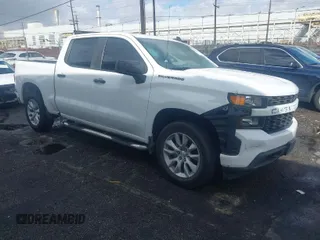 2021 Chevrolet Silverado 1500 Custom with VIN 3GCPWBEK9MG162746, listed as a IAAI auction lot 41589305 with 55,381 mi miles and . Bid and sale history available at DreamBid. Image 1.