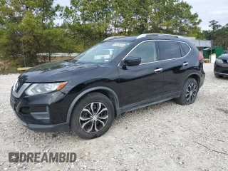 2017 Nissan Rogue SV with VIN JN8AT2MT0HW147220, listed as a Copart auction lot 41434355 with 140,940 mi miles and Salvage Title. Bid and sale history available at carsss.com. Image 1.