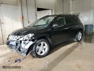 2004 Nissan Murano SE with VIN JN8AZ08W74W316554, listed as a Copart auction lot 45631785 with 151,912 mi miles and Salvage Title. Bid and sale history available at carsss.com. Image 1.