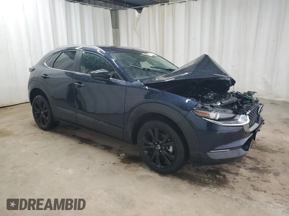2025 Mazda CX-30 S Select Sport with VIN 3MVDMBBM0SM758291, listed as a Copart auction lot 55165995 with Not Provided miles and Clean Title. Bid and sale history available at DreamBid. Image 4.