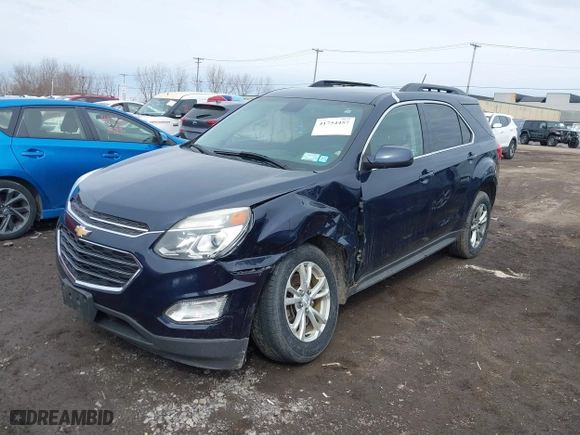 2017 Chevrolet Equinox LT with VIN 2GNFLFE3XH6235927, listed as a IAAI auction lot 41754457 with 88,888 mi miles. Bid and sale history available at carsss.com. Image 17.