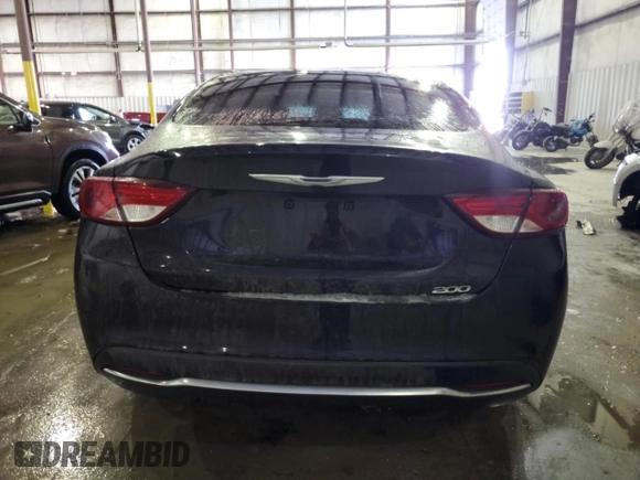 2015 Chrysler 200 Limited with VIN 1C3CCCAB6FN622737, listed as a Copart auction lot 87757005 with 87,732 mi miles and Non Repairable. Bid and sale history available at carsss.com. Image 6.