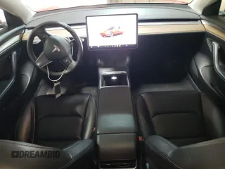 2022 Tesla Model 3 with VIN 5YJ3E1EA8NF289661, listed as a Copart auction lot 52350675 with 153,797 mi miles and Salvage Title. Bid and sale history available at DreamBid. Image 8.