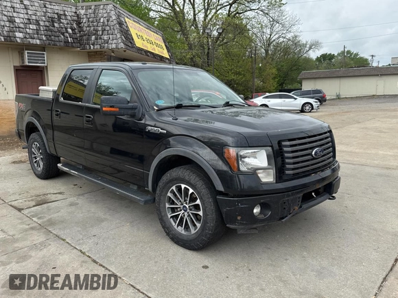 2012 Ford F-150 XL with VIN 1FTFW1EF6CFC28601, listed as a Copart auction lot 55061645 with 216,587 mi miles and Clean Title. Bid and sale history available at carsss.com. Image 1.