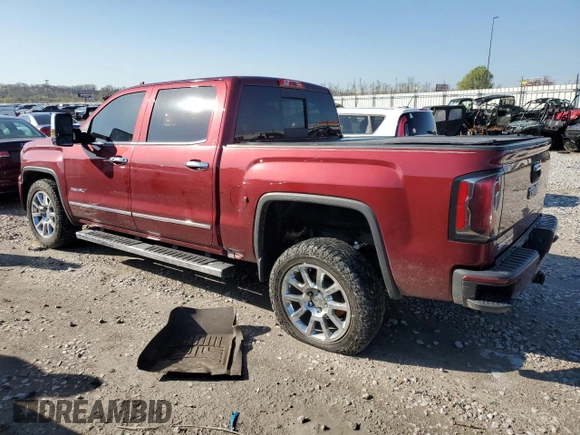 2017 GMC Sierra 1500 Denali with VIN 3GTU2PEC3HG120549, listed as a Copart auction lot 50585115 with 105,186 mi miles and Salvage Title. Bid and sale history available at DreamBid. Image 2.