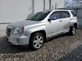 2017 GMC Terrain SLE with VIN 2GKFLNE38H6182975, listed as a Copart auction lot 46817035 with 121,150 mi miles and Clean Title. Bid and sale history available at carsss.com. Image 1.