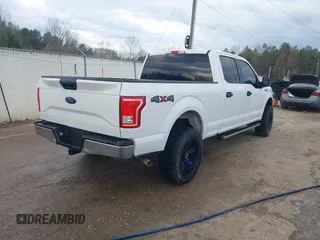 2017 Ford F-150 XL with VIN 1FTFW1EF3HKD01096, listed as a IAAI auction lot 41856491 with 194,667 mi miles and . Bid and sale history available at DreamBid. Image 4.