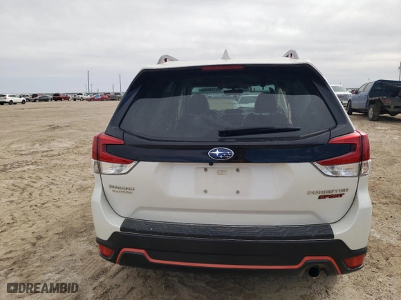 2019 Subaru Forester Sport with VIN JF2SKAJC9KH405670, listed as a Copart auction lot 47996435 with 100,622 mi miles and Salvage Title. Bid and sale history available at carsss.com. Image 6.