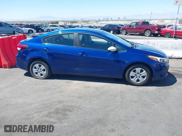 2017 Kia Forte LX with VIN 3KPFK4A77HE137768, listed as a IAAI auction lot 42019109 with 88,324 mi miles. Bid and sale history available at carsss.com. Image 17.