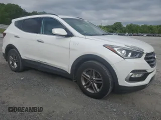 2017 Hyundai Santa Fe 2.4L with VIN 5NMZUDLB7HH001772, listed as a Copart auction lot 54573715 with 94,118 mi miles and Salvage title. Bid and sale history available at DreamBid. Image 4.