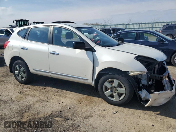 2013 Nissan Rogue SL with VIN JN8AS5MV4DW609424, listed as a Copart auction lot 54402455 with 148,966 mi miles and Non Repairable. Bid and sale history available at DreamBid. Image 4.