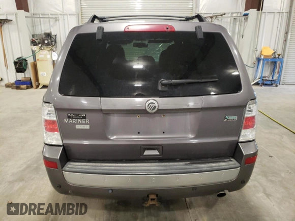 2011 Mercury Mariner Premier with VIN 4M2CN9HG6BKJ05342, listed as a Copart auction lot 54748555 with 168,073 mi miles and Salvage title. Bid and sale history available at DreamBid. Image 6.