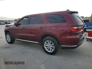 2020 Dodge Durango SXT Plus with VIN 1C4RDJAG7LC262615, listed as a Copart auction lot 83394644 with Not Provided miles and Clean Title. Bid and sale history available at DreamBid. Image 2.
