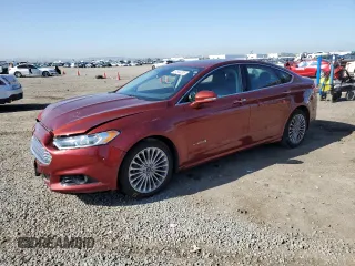 2014 Ford Fusion Titanium Hybrid with VIN 3FA6P0RU5ER112415, listed as a Copart auction lot 51844295 with 42,851 mi miles and Salvage title. Bid and sale history available at DreamBid. Image 1.