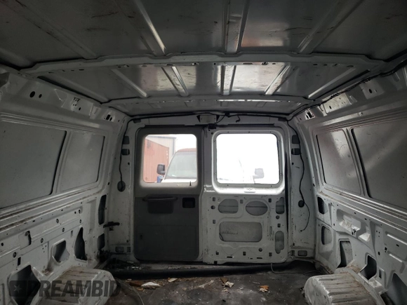 2005 Ford Econoline Cargo with VIN 1FTNE24W65HA27665, listed as a Copart auction lot 43280475 with Not Provided miles and Clean Title. Bid and sale history available at carsss.com. Image 10.