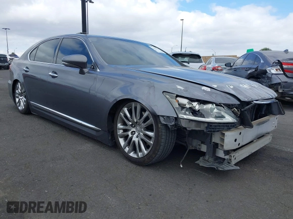 2013 Lexus LS 460 with VIN JTHBL5EF4D5124192, listed as a IAAI auction lot 42117321 with 177,989 mi miles and . Bid and sale history available at DreamBid. Image 1.
