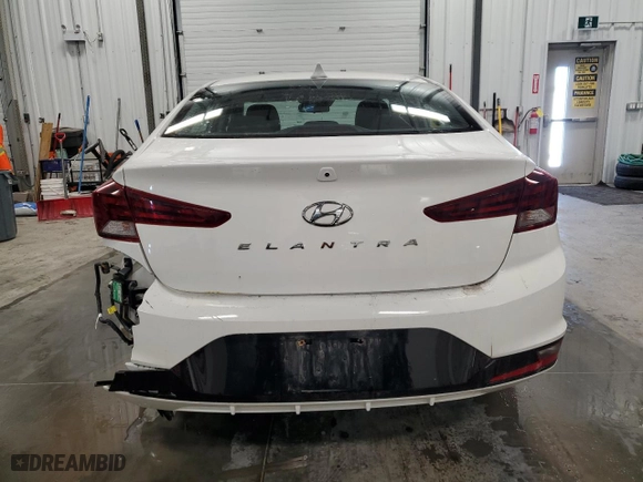 2019 Hyundai Elantra Preferred with VIN KMHD84LF0KU764147, listed as a Copart auction lot 51986265 with 118,209 mi miles and Salvage Title. Bid and sale history available at carsss.com. Image 6.