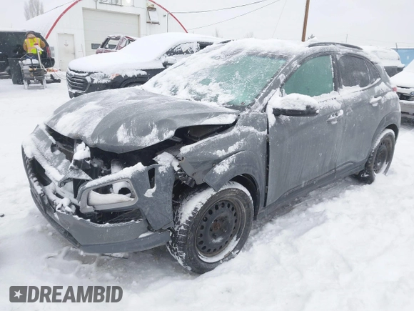 2021 Hyundai Kona Night Edition with VIN KM8K6CA59MU710026, listed as a IAAI auction lot 41266327 with 67,860 mi miles and . Bid and sale history available at DreamBid. Image 18.