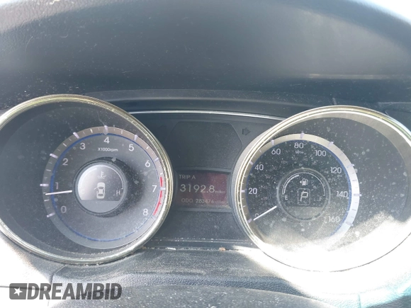 2011 Hyundai Sonata GLS with VIN 5NPEB4AC2BH153484, listed as a IAAI auction lot 41890262 with 283,476 mi miles and . Bid and sale history available at DreamBid. Image 7.