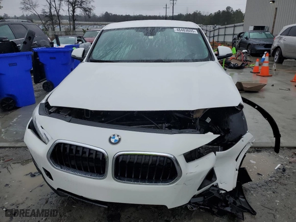 2018 BMW X2 sDrive28i with VIN WBXYJ3C38JEP76438, listed as a Copart auction lot 48483655 with 42,568 mi miles and Salvage Title. Bid and sale history available at carsss.com. Image 5.