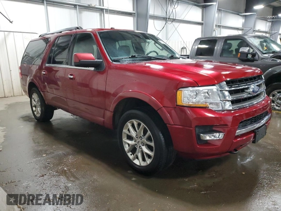 2017 Ford Expedition EL Limited with VIN 1FMJK2AT2HEA73867, listed as a Copart auction lot 48246235 with 138,462 mi miles and Salvage Title. Bid and sale history available at carsss.com. Image 4.