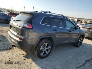 2019 Jeep Cherokee Limited with VIN 1C4PJMDX0KD294277, listed as a Copart auction lot 47136175 with 98,319 mi miles and Salvage Title. Bid and sale history available at carsss.com. Image 3.