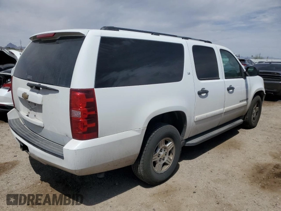 2007 Chevrolet Suburban LT with VIN 3GNFC16J27G263241, listed as a Copart auction lot 52490635 with 211,333 mi miles and Salvage title. Bid and sale history available at DreamBid. Image 3.