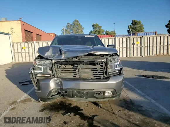 2021 Chevrolet Silverado 1500 RST with VIN 1GCPWDED6MZ174009, listed as a Copart auction lot 85720454 with 45,277 mi miles and Salvage Title. Bid and sale history available at carsss.com. Image 10.