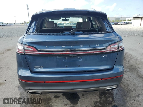 2019 Lincoln Nautilus Reserve with VIN 2LMPJ6LPXKBL51006, listed as a Copart auction lot 51213715 with 75,848 mi miles and Non repairable. Bid and sale history available at DreamBid. Image 6.