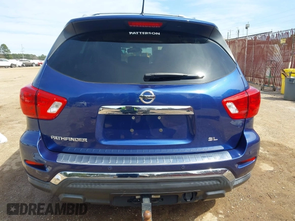 2017 Nissan Pathfinder S with VIN 5N1DR2MN5HC677480, listed as a IAAI auction lot 41730478 with 73,219 mi miles. Bid and sale history available at carsss.com. Image 17.