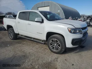 2021 Chevrolet Colorado 2WD Work Truck with VIN 1GCGSBEA2M1192933, listed as a Copart auction lot 83776604 with 67,846 mi miles and Salvage Title. Bid and sale history available at carsss.com. Image 4.