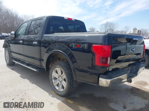 2018 Ford F-150 XL with VIN 1FTEW1EG0JKD41890, listed as a IAAI auction lot 41825869 with 93,218 mi miles. Bid and sale history available at carsss.com. Image 3.