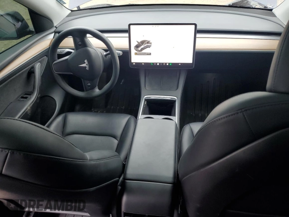 2023 Tesla Model Y Long Range z VIN 7SAYGDEE4PF752292, wystawiony jako Copart lot #53824185 z przebiegiem 61 470 mil mil oraz Szkoda całkowita • Salvage title. Historia ofert i sprzedaży dostępna na DreamBid. Obrazek 8.