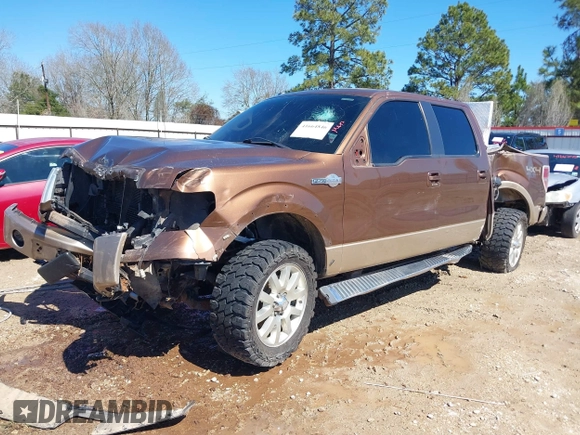2012 Ford F-150 XL with VIN 1FTFW1EF5CKD81493, listed as a IAAI auction lot 41664846 with 213,004 mi miles. Bid and sale history available at carsss.com. Image 2.