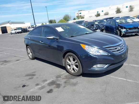 2012 Hyundai Sonata Limited with VIN 5NPEC4AC7CH434064, listed as a IAAI auction lot 41804365 with 107,835 mi miles and . Bid and sale history available at DreamBid. Image 1.